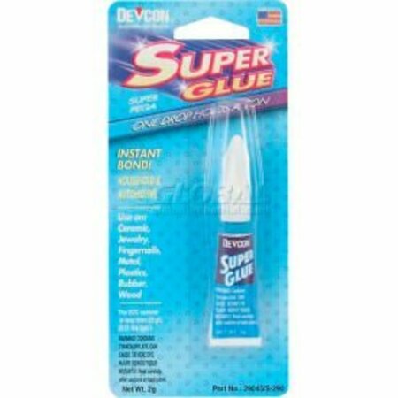 ITW BRANDS Super Glue, 2g, Tube 29045